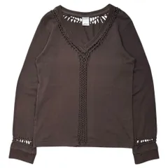 NUMBER (N)INE(ナンバーナイン) 2002AW "NOWHERE MAN" braided L/S Shirt ジョージ期 編み込み 長袖 カットソー 3 ブラウン 00's Tシャツのサムネイル