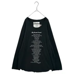 DAIRIKU(ダイリク) 2024SS My Favorite Movies Big Raglan Tee マイフェイバリット ムービーズ ビッグラグラン Tシャツ 24SS C-7 L ブラック 長袖のサムネイル