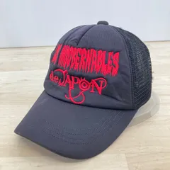 LOS INGOBERNABLES de JAPON メッシュキャップ ブラック/レッド ロゴ刺繍 帽子[ON00527]のサムネイル