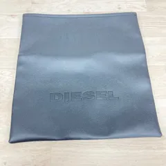 美品 DIESEL/ディーゼル クラッチバッグ/ポーチ/マルチケース ブラック/黒 ロゴ型押し[OK04066]のサムネイル