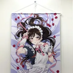【中古】水原千鶴 ほぼ等身大タペストリーA 【描き下ろし】 「彼女、お借りします」[95]のサムネイル