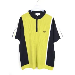 FILA フィラ 半袖 ハーフジップ セーター メンズ XL NG11817のサムネイル