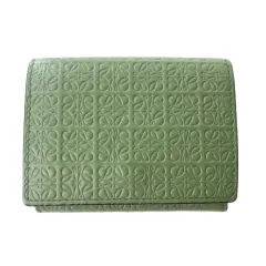 ロエベ LOEWE C499TR2X01 コンパクト ウォレット三つ折り 財布 グリーン 緑 のサムネイル