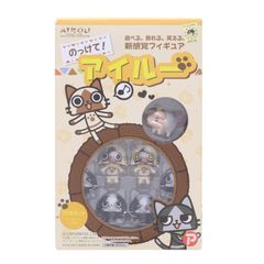 動く！ アイルー フィギュア 2種類セット レウスネコ レイアネコ