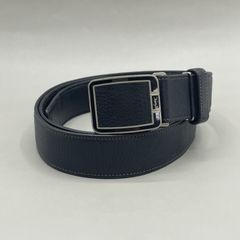 Yves Saint Laurent イヴサンローラン ベルト レザー ブラック - メルカリ