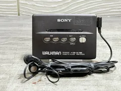 SONY WM-EX555 カセットウォークマン ブラック リモコンイヤホン付き ソニー WALKMAN ポータブルプレーヤー 昭和レトロ 290626のサムネイル