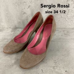 Sergio Rossi パンプス 34 21cm ポインテッドトゥ スエード - メルカリ