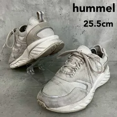 Hummel ヒュンメル Marathona Reach LX マラソナ リーチ 25.5cm スニーカー グレー ベージュ系 ローカット ランニングシューズ スポーツ アウトドア 通勤 通学 デイリー 軽量 定番 カジュアル レディース メンズ ★ ■■のサムネイル