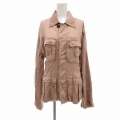 ヌメロヴェントゥーノ N°21 シャツジャケット サファリシャツ サテン 40 ペールピンク /UO ■GY41のサムネイル