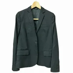 ヘルムートラング HELMUT LANG 90s Vintage テーラードジャケット コットン 42 黒 ブラック ☆AA★のサムネイル
