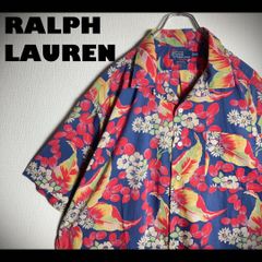 希少✨ポロラルフローレン BERKLEY 花柄 シアサッカー アロハ XL