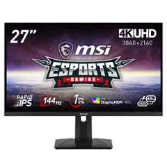 MSI MAG 274UPF 27インチ 4K ゲーミングモニター 144Hz IPS ++924762  未使用のサムネイル