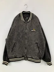Mark Gonzales マークゴンザレス スタジャン XL グレー コットン バックプリント フードなし メンズのサムネイル