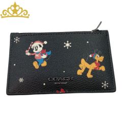 COACH コーチ ペンケース ポーチ ディズニー ミニー プルート ミッキー