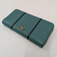 【新品】クレイサス　ソフィア　ラウンドファスナー長財布　グリーンのサムネイル
