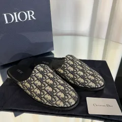 S級/41サイズ Dior オブリーク ミュール スリッパ フルセットのサムネイル