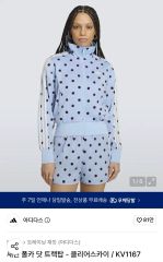未使用】adidas 水玉 ポルカドット ジャージ ブルー Lサイズ - メルカリ