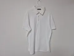 メンズ ロロ・ピアーナ 白 コットン カラーTシャツ XXLのサムネイル