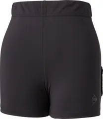 ダンロップ DUNLOP テニス INNER SPATS レディース 女性 ウィメンズ インナー アンダー スパッツ ショーツ ボールポケット付 吸水 速乾 UV ストレッチ 部活 クラブ活動  DAU7390W 900 ブラックのサムネイル