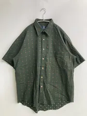 REGAL リーガル シャツ/ブラウス L.LARGE グリーン コットン その他総柄 ミドル丈 半袖 レギュラーカラー メンズのサムネイル