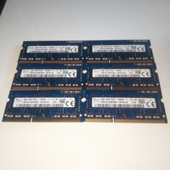 SK hynixノートPC用メモリ　PC3L 4GB 97枚セット SK hynix ノートPC用メモリ 4GB 2枚 2GB 1枚 計3枚 - メルカリ