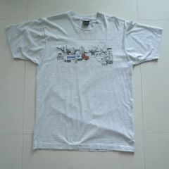 90s Human i Tees アート Tシャツ 騙し絵 シングルステッチ | Mercari