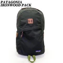 【タイムセール】【クーポン】バッグ リュック パタゴニア アイアンウッド パック ナイロン ブラック PATAGONIA IRON WOOD PACK 48020 正規品 中古 古着 ブランド 匿名配送のサムネイル