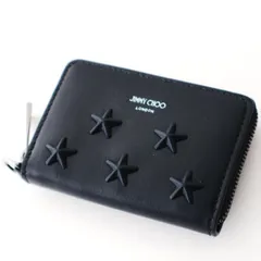 ジミーチュウ コインケース メンズ ブラック グレー 黒 小銭入れ ミニ財布 JIMMY CHOO DANNY OAJのサムネイル