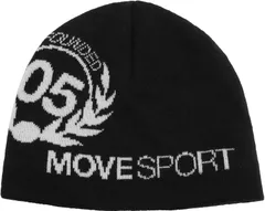 ムーブスポーツ MOVESPORT HEATNAVI リブニットキャップ  ST5FCP41U NV00 ネイビーのサムネイル