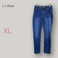 ◆エル・エル・ビーン【XL】デニムパンツ スキニー クラシックフィット ブルー ストレッチ コットン メキシコ製 L.L.Bean ジーンズのサムネイル