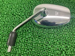 GN125 ミラー 左 A047256 スズキ 純正 中古 LC6PC 逆10mm おすすめ品 割れ欠け無し rQのサムネイル