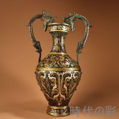 伊太利 マジョリカ 双耳壺 - メルカリ