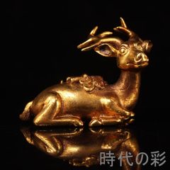 中国古美術 旧蔵 丁亥年 熙載款 寿山石 ライチ凍田黄 瑞獣印章 細密彫