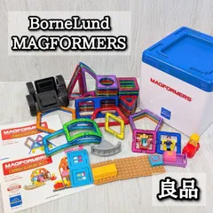 良品 BorneLund マグフォーマー MAGFORMERS マグネットブロック ボーネルンド 知育 おもちゃ ディスカバリーセット ファンシールームセットのサムネイル