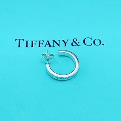 ◇ティファニー◇新品仕上済 Tiffany&Co. 1837 スモール フープピアス
