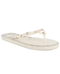ジューシークチュール レディース シューズ サンダル Juicy Couture Womens Sanba Embellished Flip Flops Ivory アイボリーのサムネイル