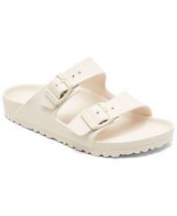 빌켄슈톡 여성 신발 샌들 Birkenstock Womens Arizona Essentials EVA TwoStrap Sandals from Finish Lin
