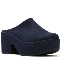 フィットフロップ レディース シューズ スリッポン・ローファー プラットフォーム デニム ヒール FitFlop Womens Platforms Denim Heeled SlipOn Mulesのサムネイル