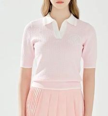 新品 BIBIY. SUMMER POLO ピンク 当日発送 - メルカリ