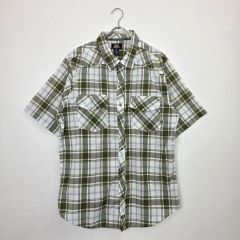 00s OAKLEY 半袖シャツ チェック テック系 Y2K 古着 S 00s OAKLEY チェック柄シャツ M y2k archive swag - メルカリ