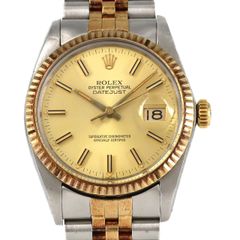 ROLEX DATEJUST 16233コンビ ギャラ付き附属完品 - メルカリ