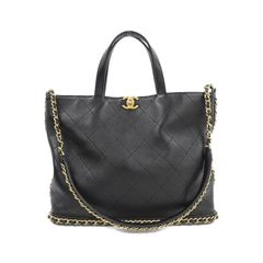 CHANEL22 黒ショルダーバッグキルティングCHANEL 22 ハンドバッグ