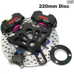 アドレスV125G 200mm ブレーキローター/キャリパー/サポート NCY