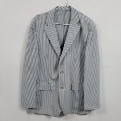 美品】BALENCIAGA シアサッカー トラベルジャケット シャドーチェック