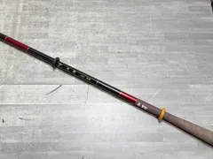 技鯉 450 硬調 カーボン ロッド コイ竿 へら竿 延べ竿 4.5m 淡水 釣竿 フィッシング 当時物 オールド 290626のサムネイル