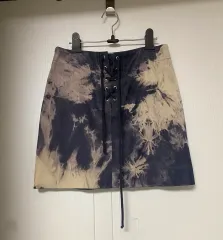 Celine セリーヌ シルク デニム ミニ スカートのサムネイル