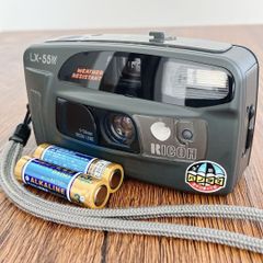 [동작품] RICOH 리코 LX-55W 필름 카메라 AA 배터리
