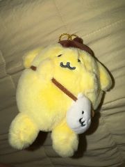 ナガノコラボポムポムプリン ぬいぐるみキーホルダー - メルカリ