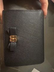 未使用品 DAKS 長財布 チェック柄✕ブラック タグ付き - メルカリ