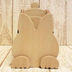 受注制作 木製トイプードルのシャチハタ印鑑スタンド 印鑑置き はんこ